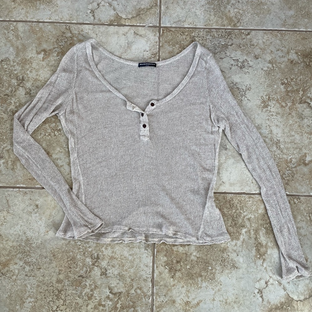 Knit Brandy Melville henley